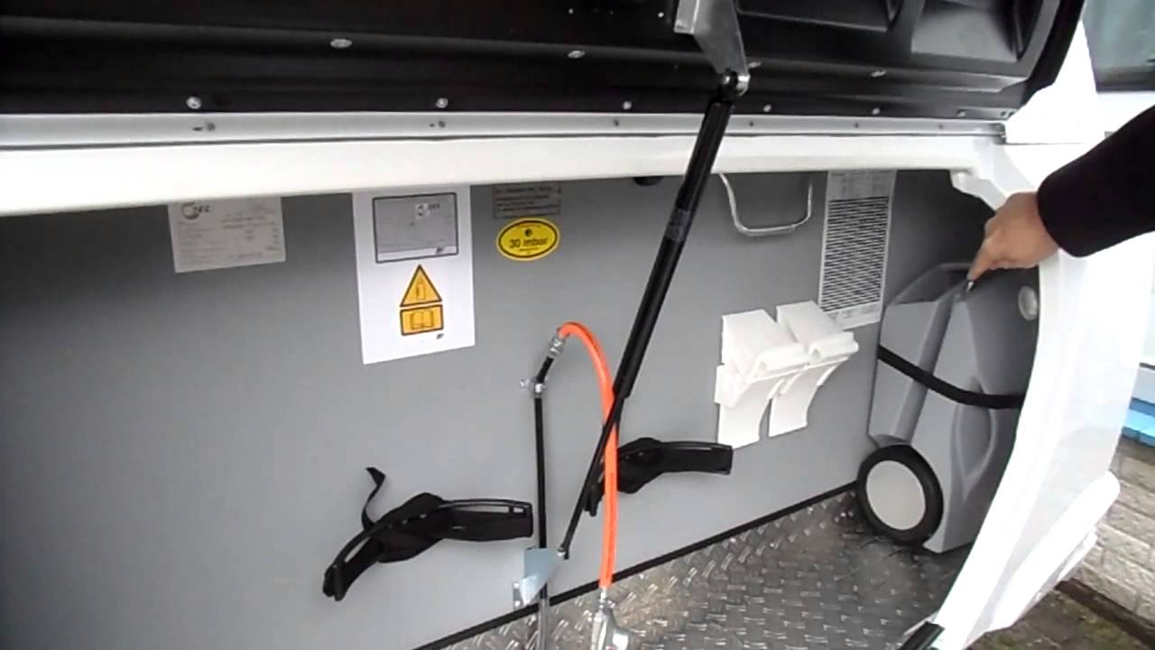 Gasdrukveer disselbak