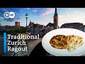 Traditional zurich ragout  one of switzerlands most common dishes
