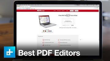 The Best Free and Premium PDF Editors