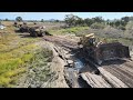 Recovering Two Bogged D11s (And Tractor)