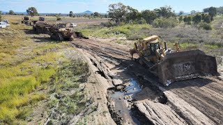 Recovering Two Bogged D11s (And Tractor)