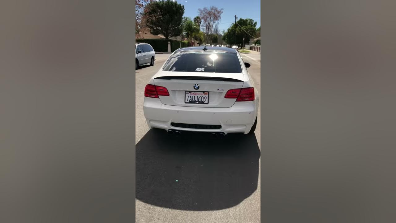e92 m3 only muffler delete YouTube
