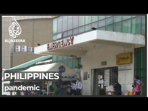 Philippines hospitals reeling from COVID crisis