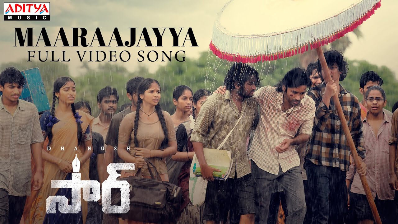 Maaraajayya Full Video Song  SIR  Dhanush Samyuktha  Venky Atluri  GV Prakash Kumar