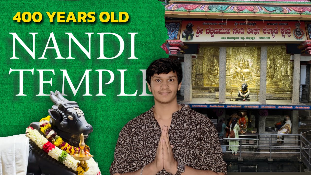 400 Years old Ancient Temple 🔱 || Sri Dakshinamukha NandiTirtha Kalyaani Kshetra📍#temple #bangalore