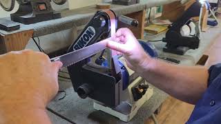 Bunch of Knives Sharpening 
