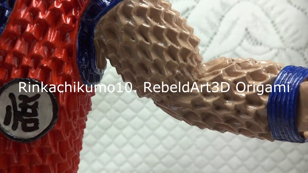 Origami 3D Goku YouTube