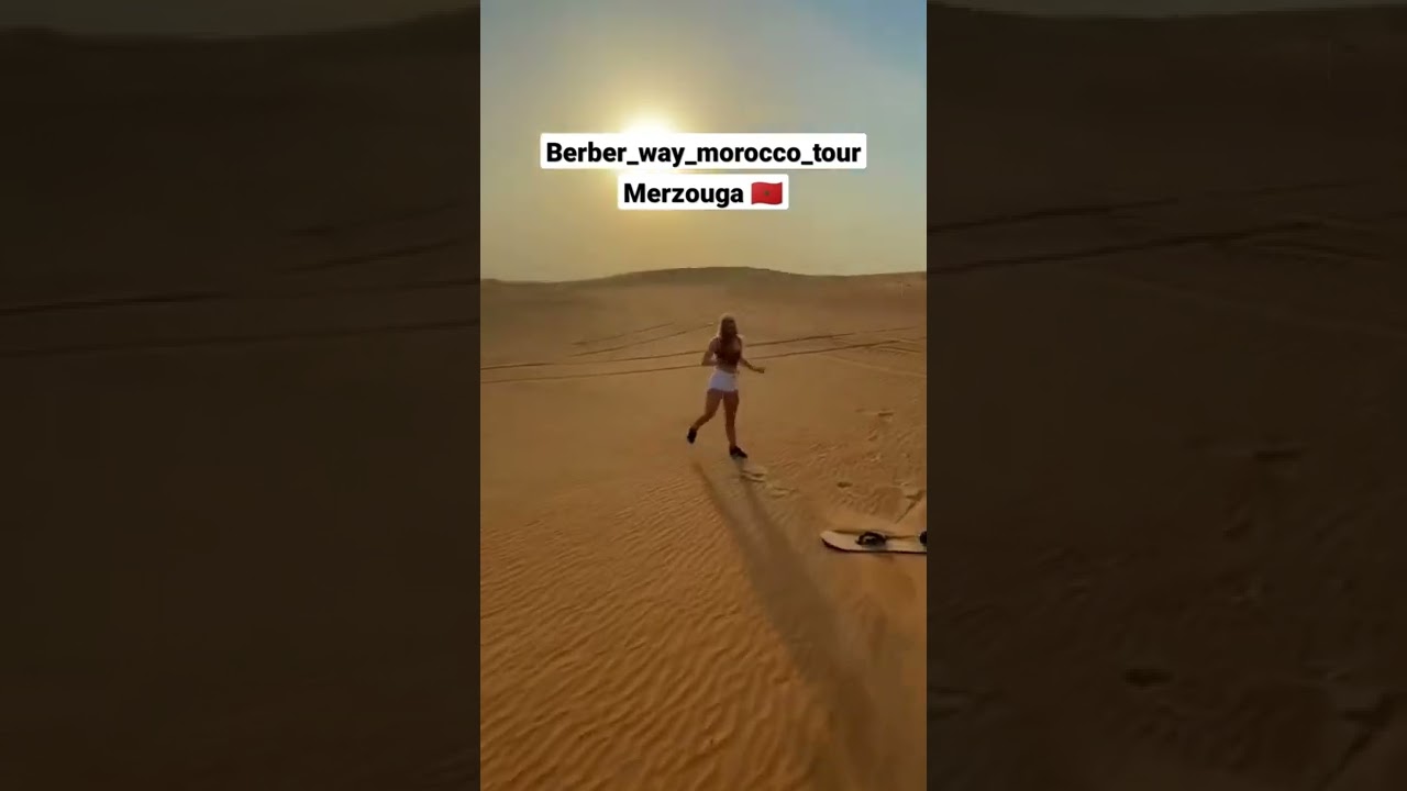 sandboarding in the sahara desert of 