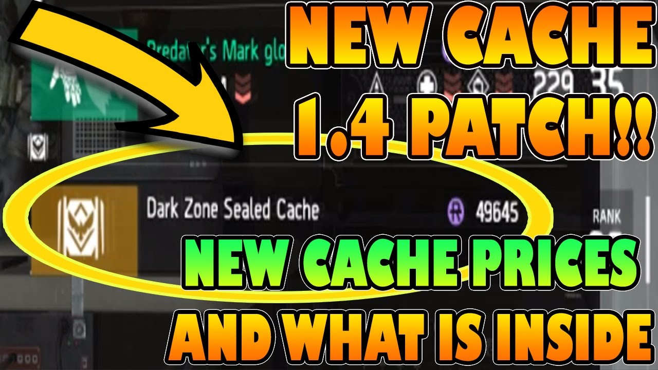New Cache PRICES and WHAT IS INSIDE | The Division | New CACHE Location ...