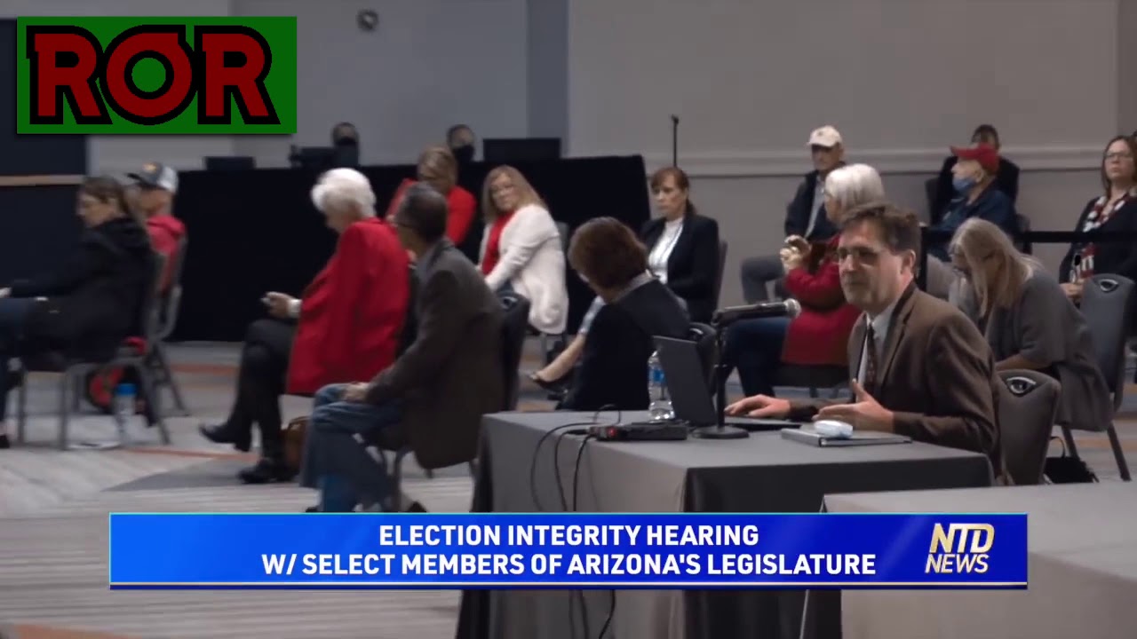 Former Michigan State Senator Patrick Colbeck at Arizona Hearing