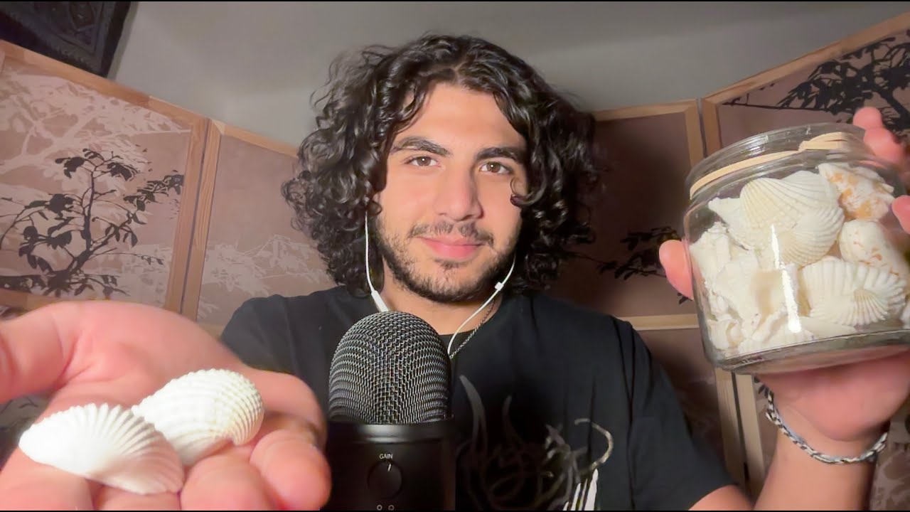 ASMR Whispered Rambling on Seashells and Oceans (Storytime)