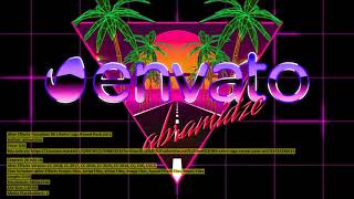 80 s Retro Logo Reveal | After Effects Template | VideoHive 22336621