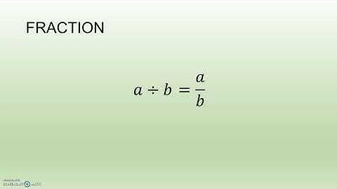 DBM10102 - 1.  Basic Algebra part 1