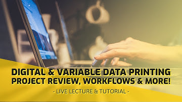 🔴 Live Q&A: Digital & Variable Data Printing, Project Reviews, Workflows and More!