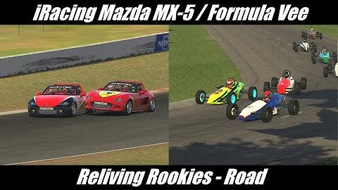 Reliving Rookies - Road | iRacing | Mazda MX-5 Cup and Formula Vee