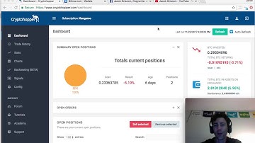 Cryptohopper - Cryptocurrency Trading Bot Review - Week 3