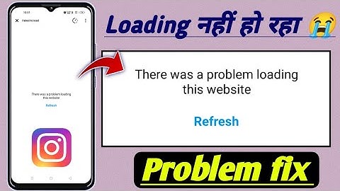 There was a problem loading this website Instagram! There was a problem loading this website problem