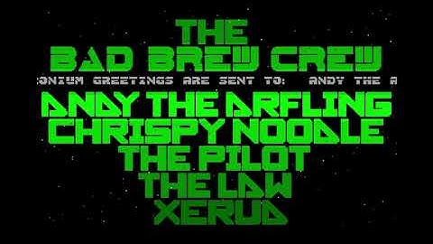 Atari ST Compacted Disk (CD) Scrollers [529] Bad Brew Crew (BBC) CD #027