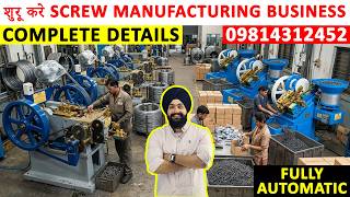 Fully Automatic Screw Making Machine price in India, Gypsum Screw Making Machine, M- 09814312452