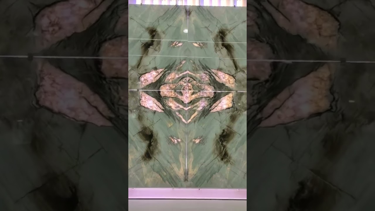 Natural Gaya Green Quartzite Book Matched Slabs 