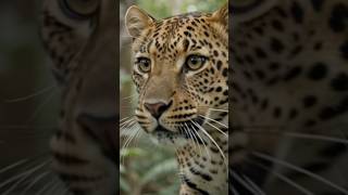 Leopard attacked by snake