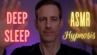 ASMR Deep Sleep Hypnosis: Body Scan, Sleep Energy, Male Voice, Hand Movements, SoftSpoken