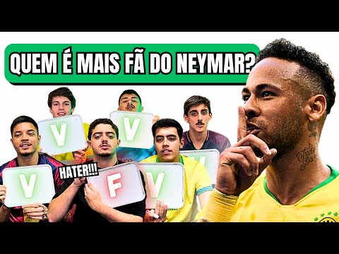 QUEM SABE MAIS DO NEYMAR? | O HATER SURPREENDEU!! 🔥⚽️