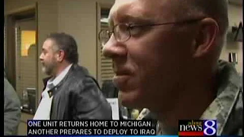 Soldiers return, others prep to leave