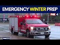Fire stations put final touches on winter storm precautions
