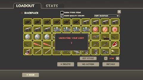 Unboxing 2 Salvaged Crates in TF2 a #30 and #40