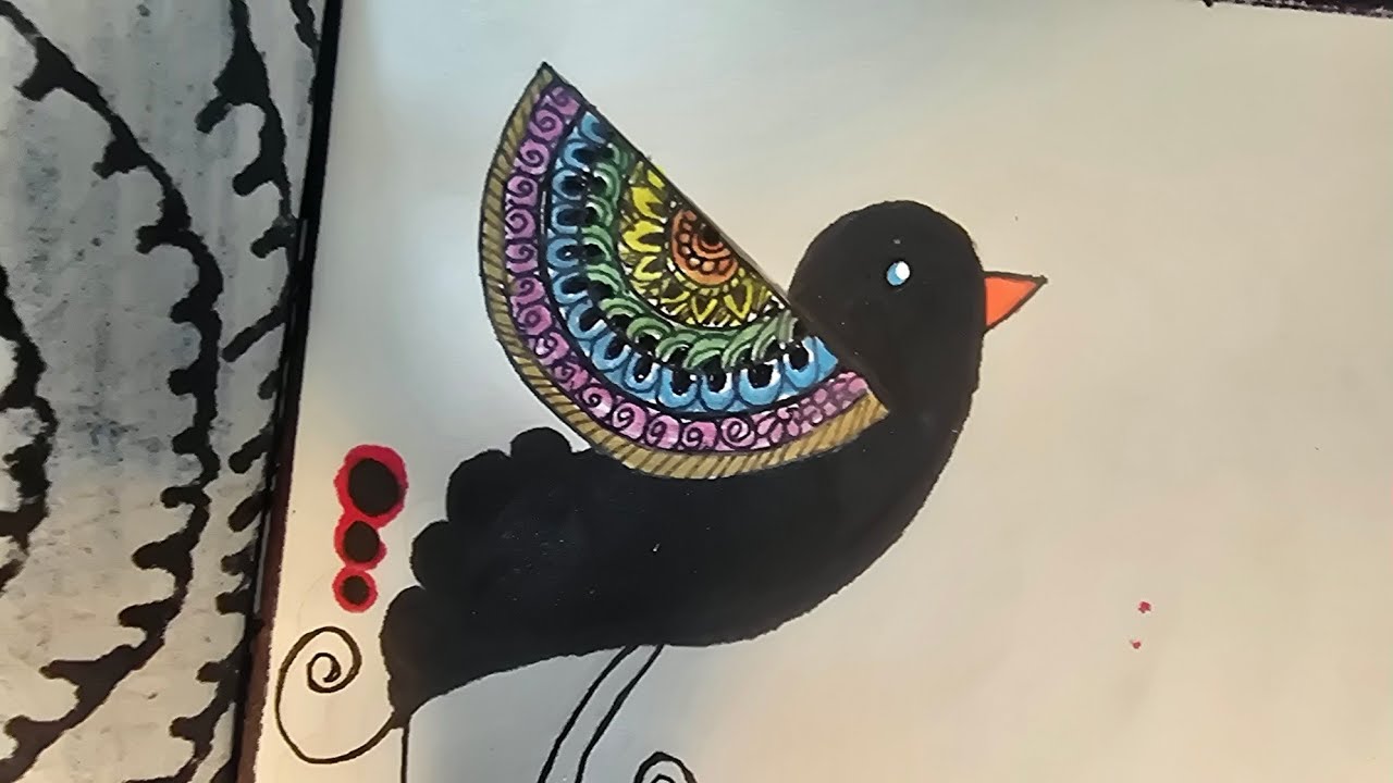 Mandala art with chat #cozykuyilvlogs  #fyp