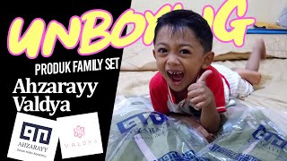 Unboxing Family Set AHZARAYY x VALDYA