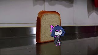 Bread falling