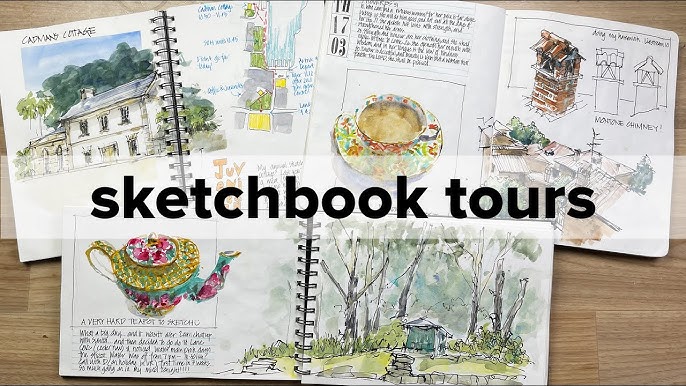 The Best Watercolor Sketchbook Ever! The Perfect Sketchbook by