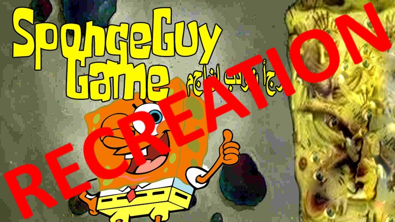 Spongeguy SpongeGuy RECREATION - Y8 game - YouTube