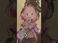 スパイファミリーSPY&FAMILYアーニャをキラキラにしてみた✨