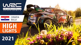 HIGHLIGHTS Stages 13-16 / Day 2 - WRC Croatia Rally 2021