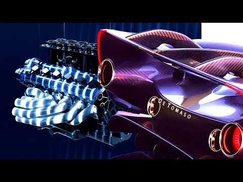 De Tomaso Відроджує V12 для Трекової Суперкари P900
