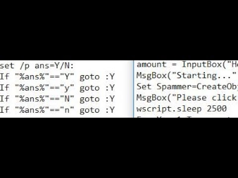 Visual Basic Spammer