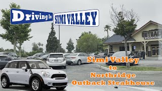 Simi Valley to Northridge Outback Steak House