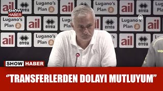 Jose Mourinho: Şampiyonlar Ligi düzeyinde bu sahada oynamak kabul edilemez | Lugano 3-4 Fenerbahçe