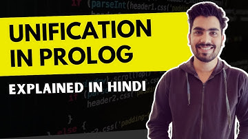 Unification in Prolog Explained in Hindi 🔥 | PCPF | Paradigms and Computer Programming Fundamentals