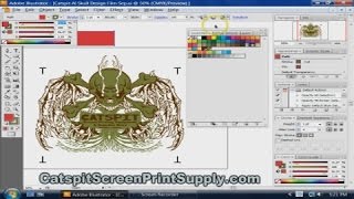 1. Creating Screenprinting Artwork: Host Based Color Separations in AI