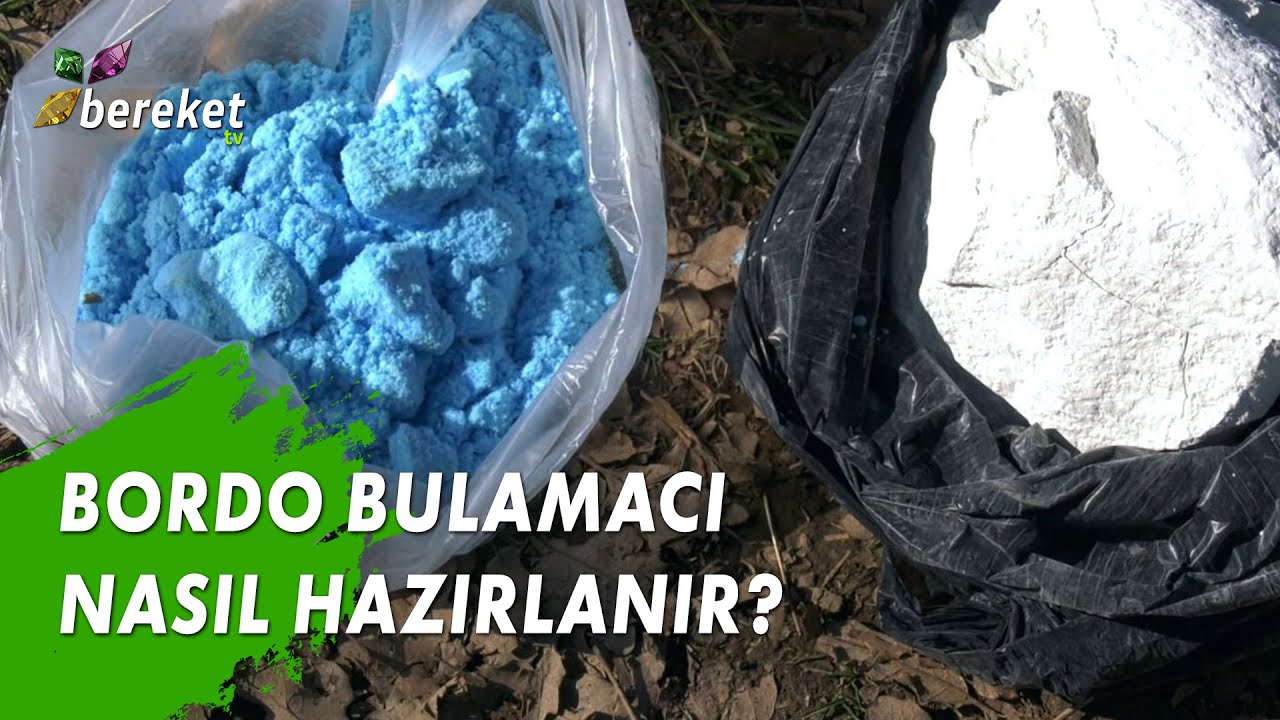 Bordo Bulamacı Hazırlanışı