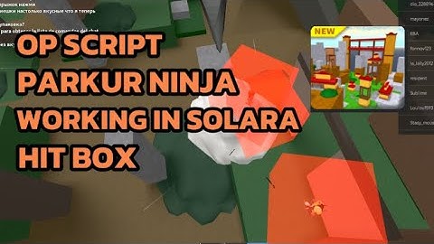 [ OP SCRIPT ] Be A Parkour Ninja | U cant be kicked | Roblox , 2024