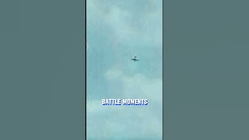 Rare WW2 Footage: Fighter Plane Goes Down in Battle