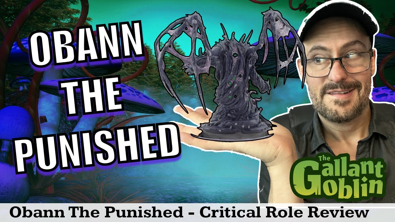 Obann the Punished Prepainted Mini Review - Critical ROle D&D WizKids