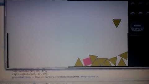 Box 2D Triangle Body Demo