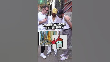 Can you guess how much this NFT sold for? #nft #interview #crypto #web3 #bitcoin #digitalart #art
