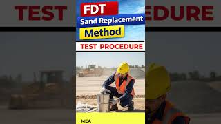 FDT // Sand Replacement method // Gulf Civil Engineer